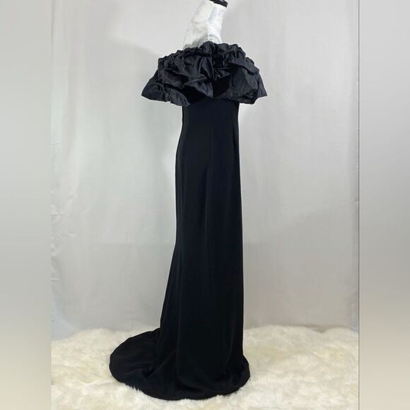 Catherine Regehr St. Martin Off-The-Shoulder Sheath Gown size 6 - Picture 9 of 14